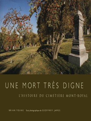 cover image of Une mort très digne